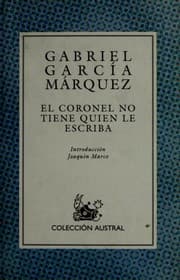 Cover of El coronel no tiene quien le escriba