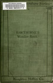 Cover of A Wonder Book for Girls and Boys