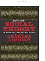 Cover of Social Theory