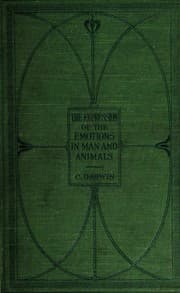 Cover of The expression of emotions in man and animals