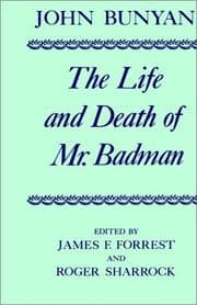 Cover of The life and death of Mr. Badman