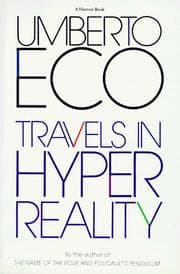 Cover of Travels in Hyperreality (Harvest Book)