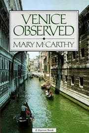 Cover of Venice observed