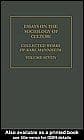 Cover of Essays on the sociology of culture