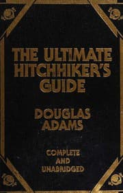 Cover of Works (Hitch Hiker's Guide to the Galaxy / Restaurant at the End of the Universe / Life, the Universe and Everything / So Long, and Thanks for All the Fish / Mostly Harmless / Young Zaphod Plays it Safe)