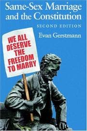 Cover of Same-Sex Marriage and the Constitution