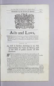 Cover of Laws, etc. (Session laws : 1754 May)