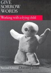 Cover of Give sorrow words
