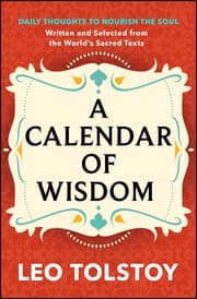 Cover of A Calendar of Wisdom