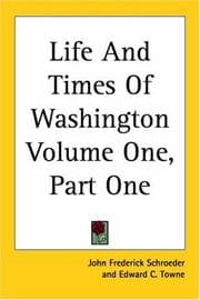 Cover of Life and times of Washington