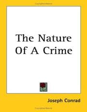 Cover of The nature of a crime