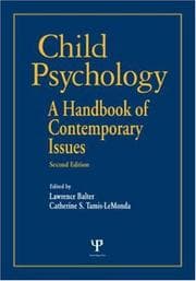 Cover of Child psychology