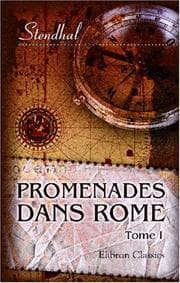 Cover of Promenades dans Rome