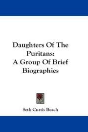 Cover of Daughters of the Puritans