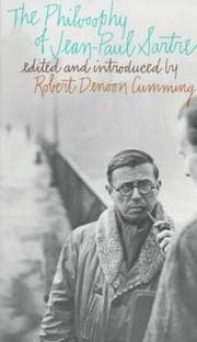 Cover of The philosophy of Jean-Paul Sartre