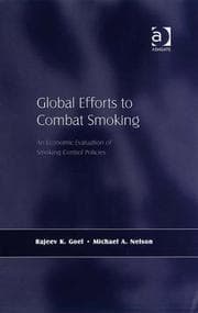 Cover of Global efforts to combat smoking