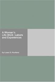 Cover of A Woman's Life-Work  Labors and Experiences