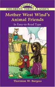 Cover of Mother West Wind's animal friends