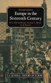 Cover of Europe in the sixteenth century