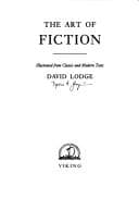 Cover of The art of fiction