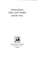 Cover of The last word and other stories