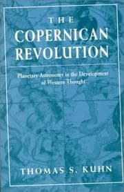 Cover of The Copernican revolution