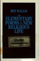 Cover of The elementary forms of the new religious life