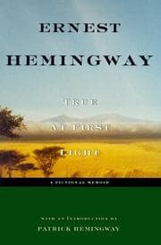 Cover of True at first light