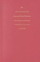 Cover of Love and good reasons