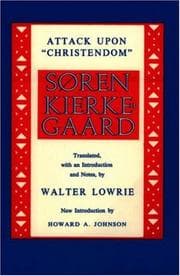 Cover of Attack upon "Christendom"