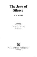 Cover of Juifs du silence