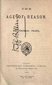 Cover of The Age of Reason