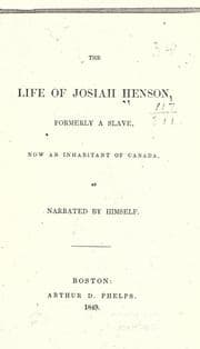 Cover of Father Henson's Story of His Own Life
