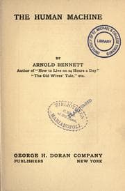 Cover of The human machine