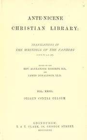 Cover of Ante-Nicene Christian library, Vol. II