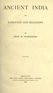 Cover of Ancient India