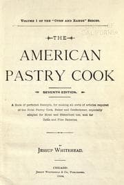 Cover of The American pastry cook
