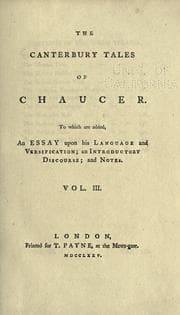 Cover of The Canterbury Tales