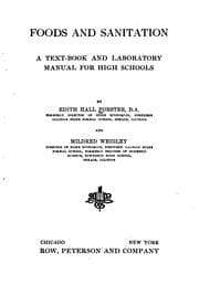 Cover of Foods and sanitation