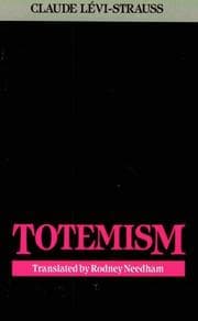 Cover of Totémisme aujourd'hui