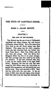 Cover of The feud of Oakfield Creek
