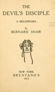 Cover of The devil's disciple