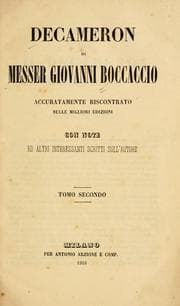 Cover of Decamerone