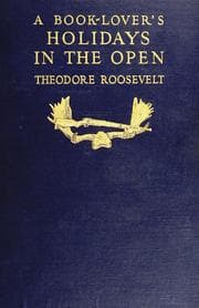 Cover of A book-lover's holidays in the open