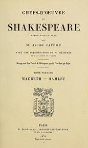 Cover of Plays (Hamlet / Macbeth)