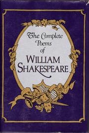Cover of The Complete Poems of William Shakespeare and selected verse from the plays