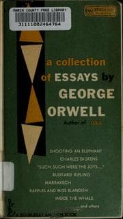 Cover of A collection of essays