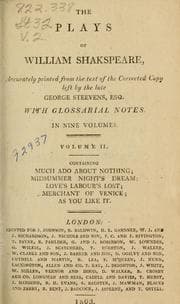 Cover of Plays (As You Like It / Love's Labour's Lost / Merchant of Venice / Midsummer Night's Dream / Much Ado About Nothing)