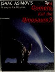 Cover of Did comets kill the dinosaurs?