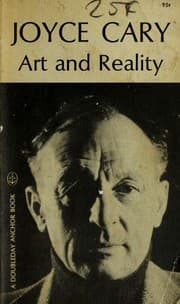 Cover of Art and reality